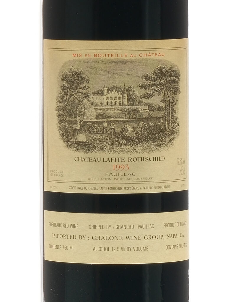 Chateau Lafite Rothschild Bordeaux 1993
