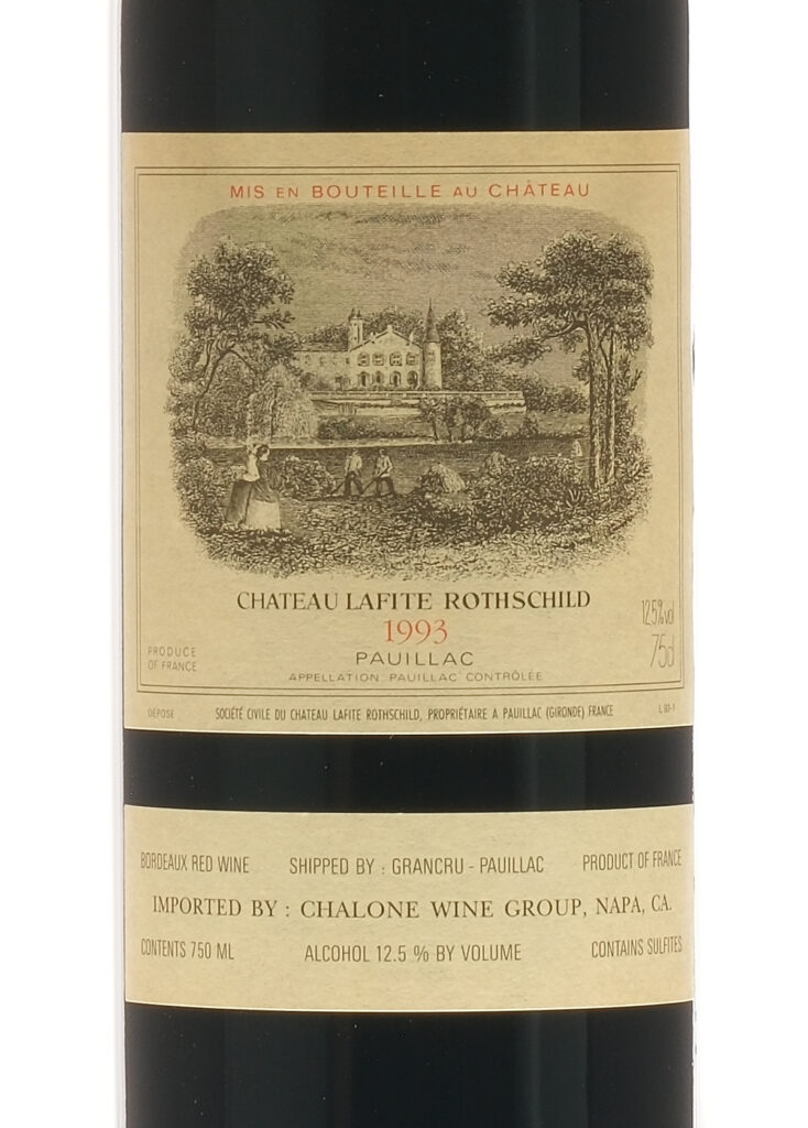 Chateau Lafite Rothschild Bordeaux 1993