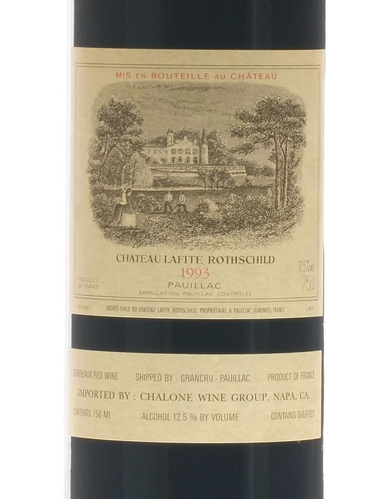 Chateau Lafite Rothschild Bordeaux 1993