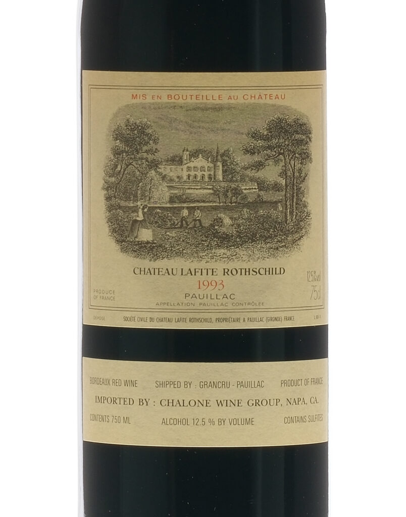 Chateau Lafite Rothschild Bordeaux 1993