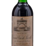 Chateau Leoville Las Cases "Grand Vin de Leoville" Saint-Julien Medoc 1981