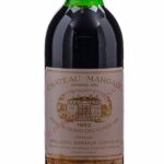 Chateau Margaux "Grand Vin" Premiere Grand Cru Classe 1982