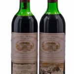 Chateau Margaux "Grand Vin" Premiere Grand Cru Classe 1982 Group (2 Bottles)