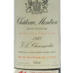 Chateau Montrose Saint Estephe 1983