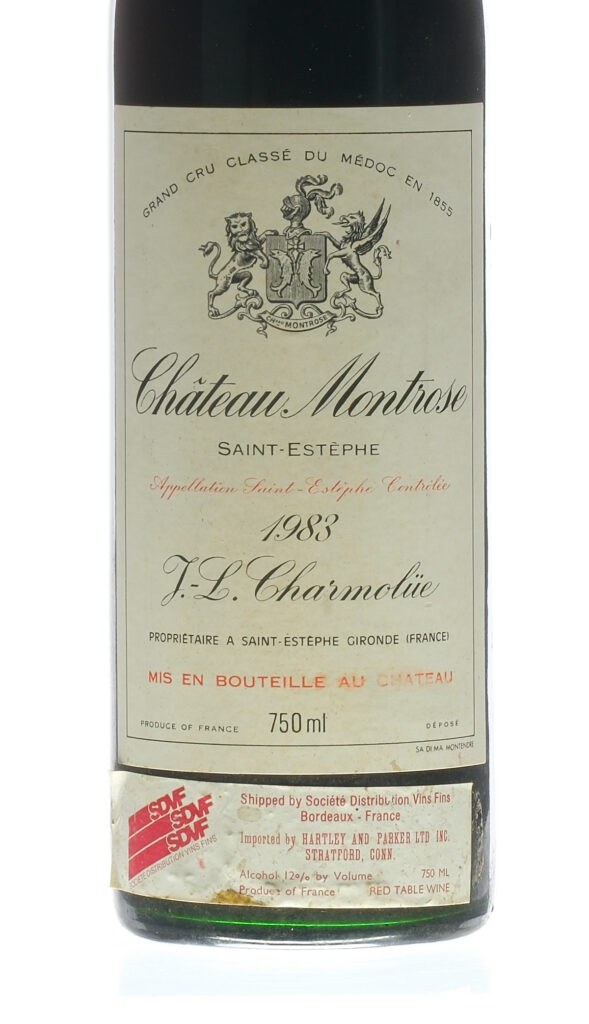 Chateau Montrose Saint Estephe 1983