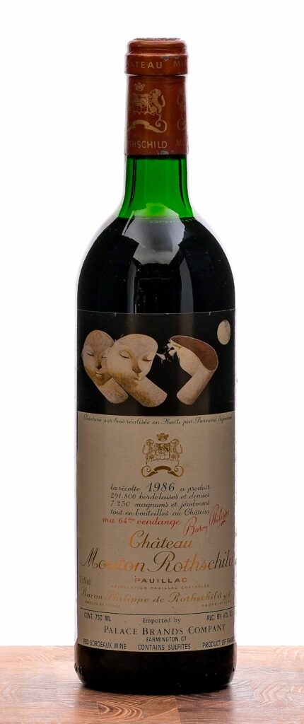 Chateau Mouton Rothschild Pauillac 1986