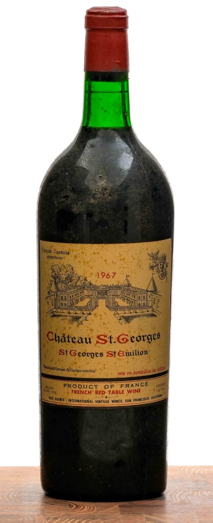 Chateau St. Georges Bordeaux 1967