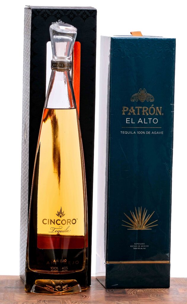 Cincoro/Patron Tequila Group (2 Bottles)