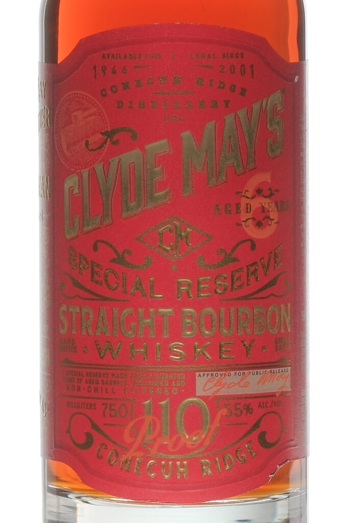 Clyde May's Special Reserve Straight Bourbon