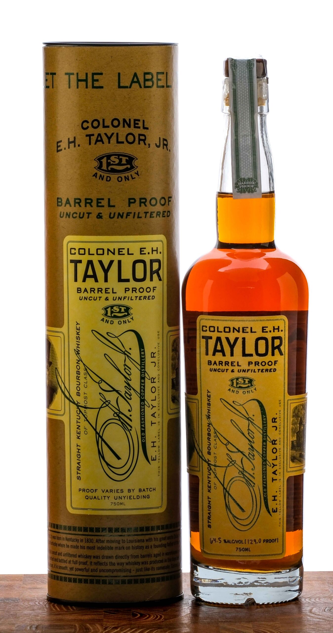 Colonel E.H Taylor Barrel Proof Straight Bourbon Whiskey 2022