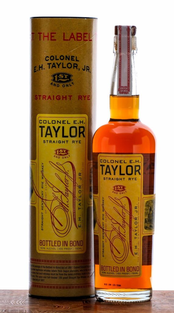 Colonel E.H Taylor Straight Rye 2015