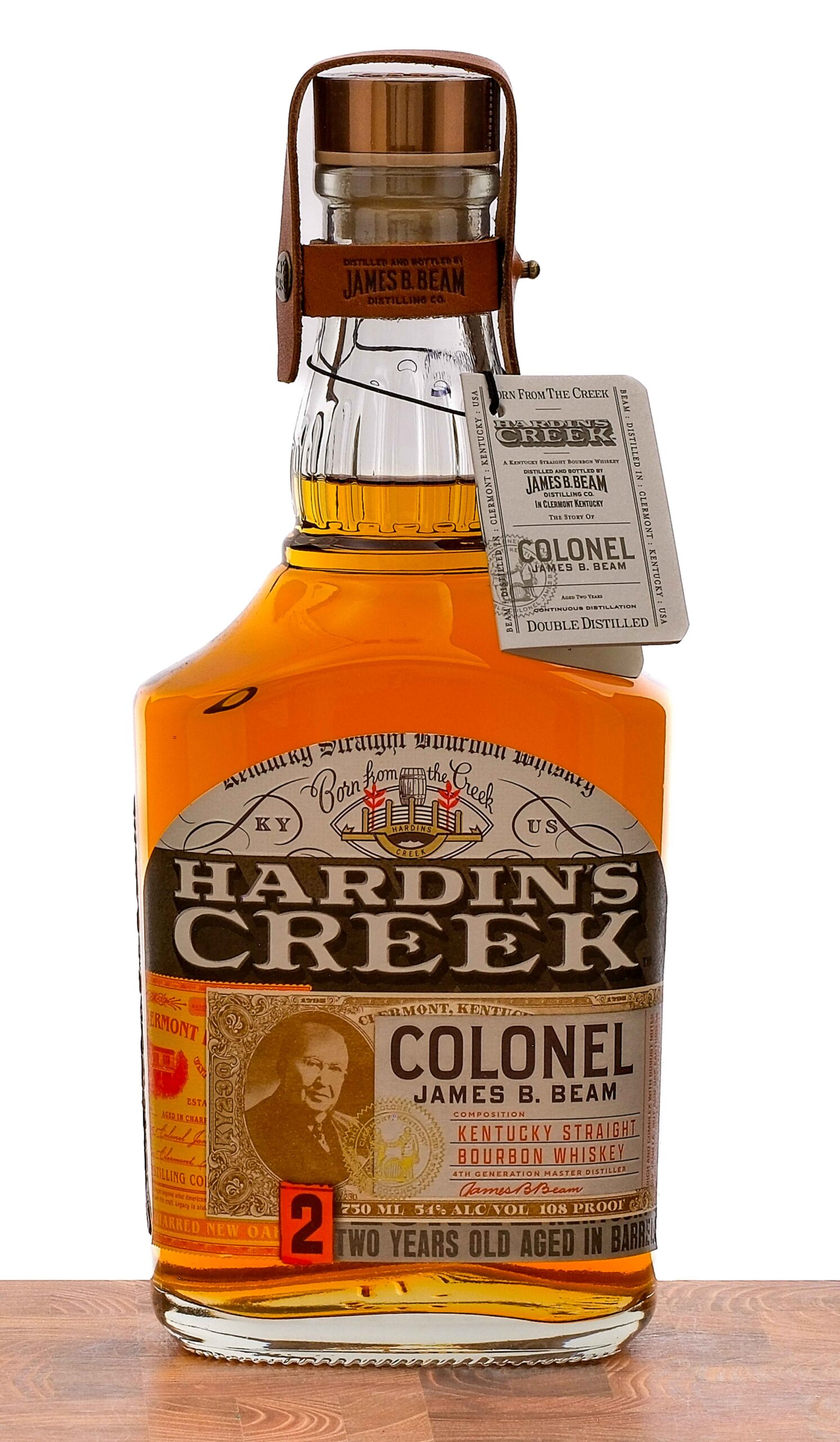 Colonel James B. Beam "Hardin's Creek" 2 Year KY Straight Bourbon