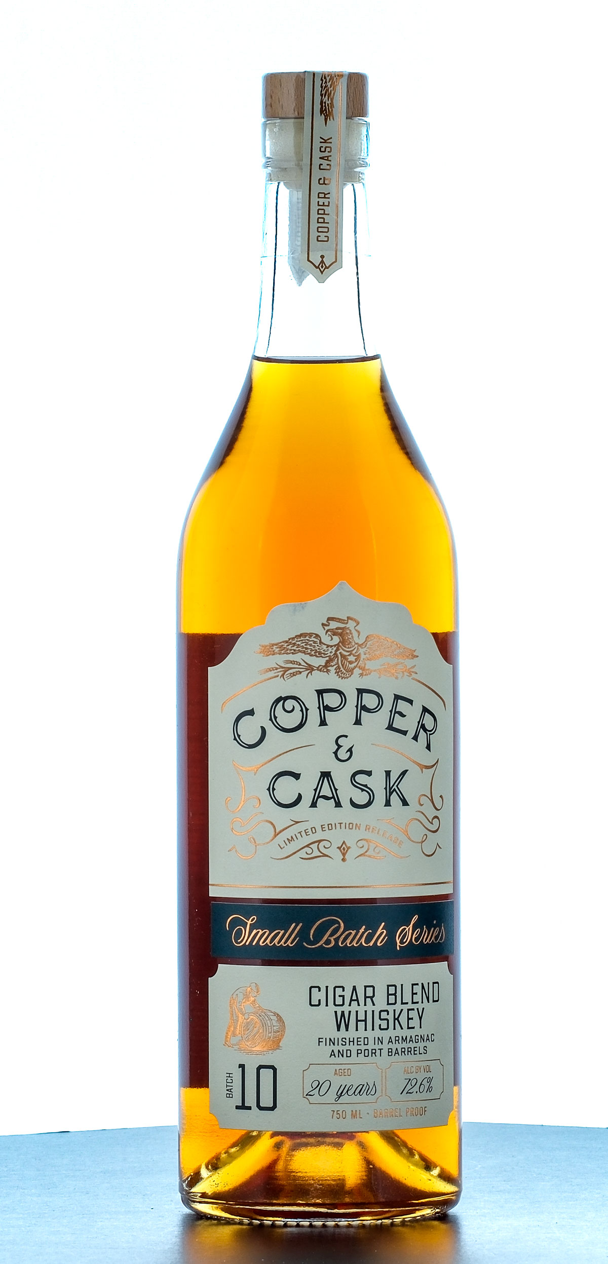 Copper & Cask 20 Year Limited Edition Release Batch 10 Cigar Blend Whiskey (2025) Hazmat