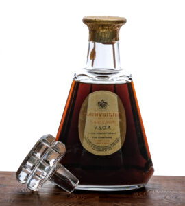 Courvoisier V.S.O.P. Fine Champagne Cognac with Baccarat Decanter