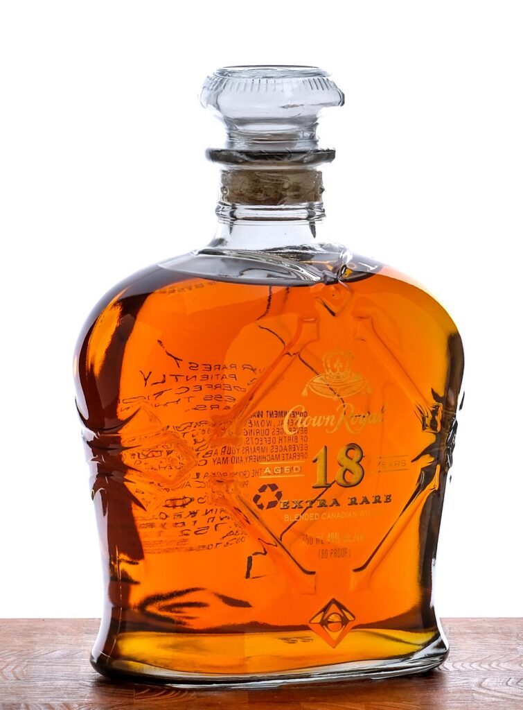 Crown Royal 18 Year Extra Rare Canadian Whiskey