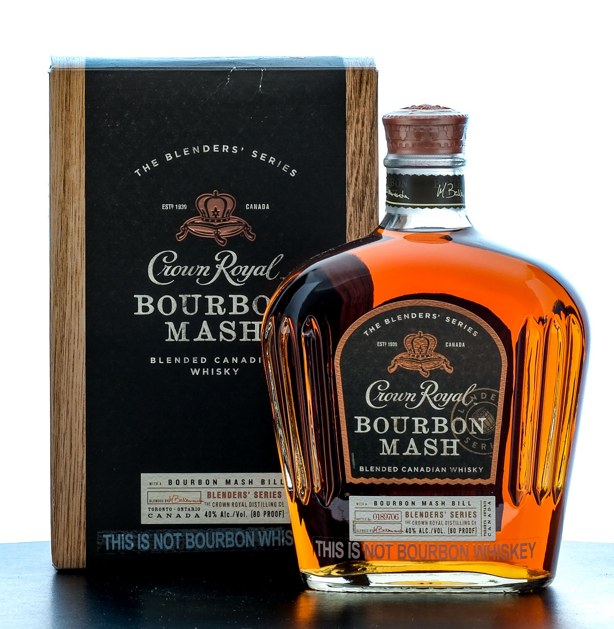 Crown Royal Blenders' Series Bourbon Mash Blended Canadian Whisky