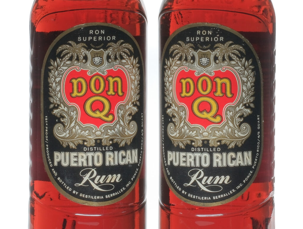 Don Q Puerto Rican Black Label Rum x 2
