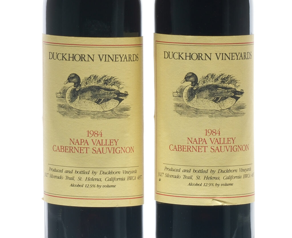 Duckhorn Cabernet Sauvignon 1984