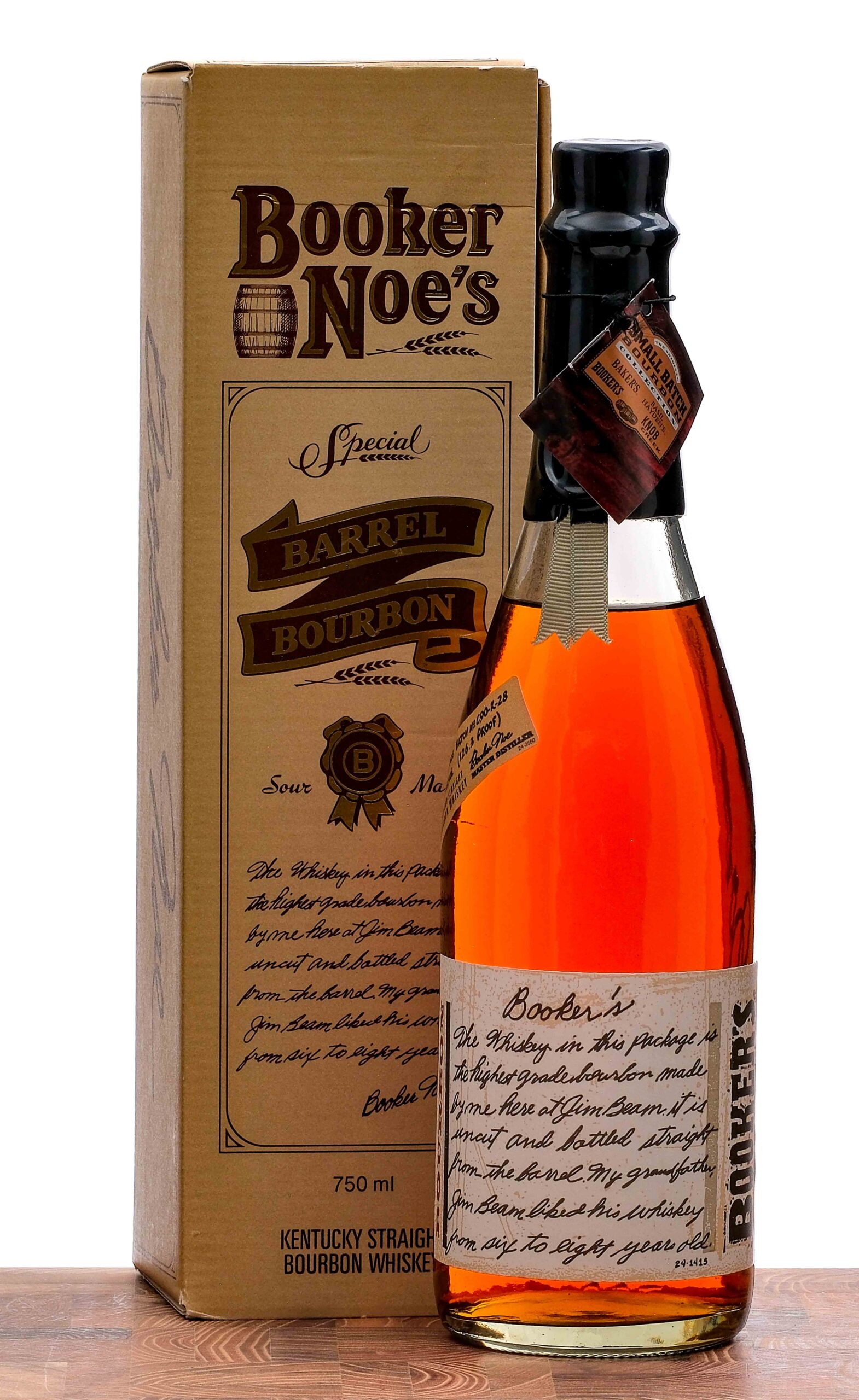 Dusty Booker Noe's Special Barrel Sour Mash KY Straight Bourbon 1990
