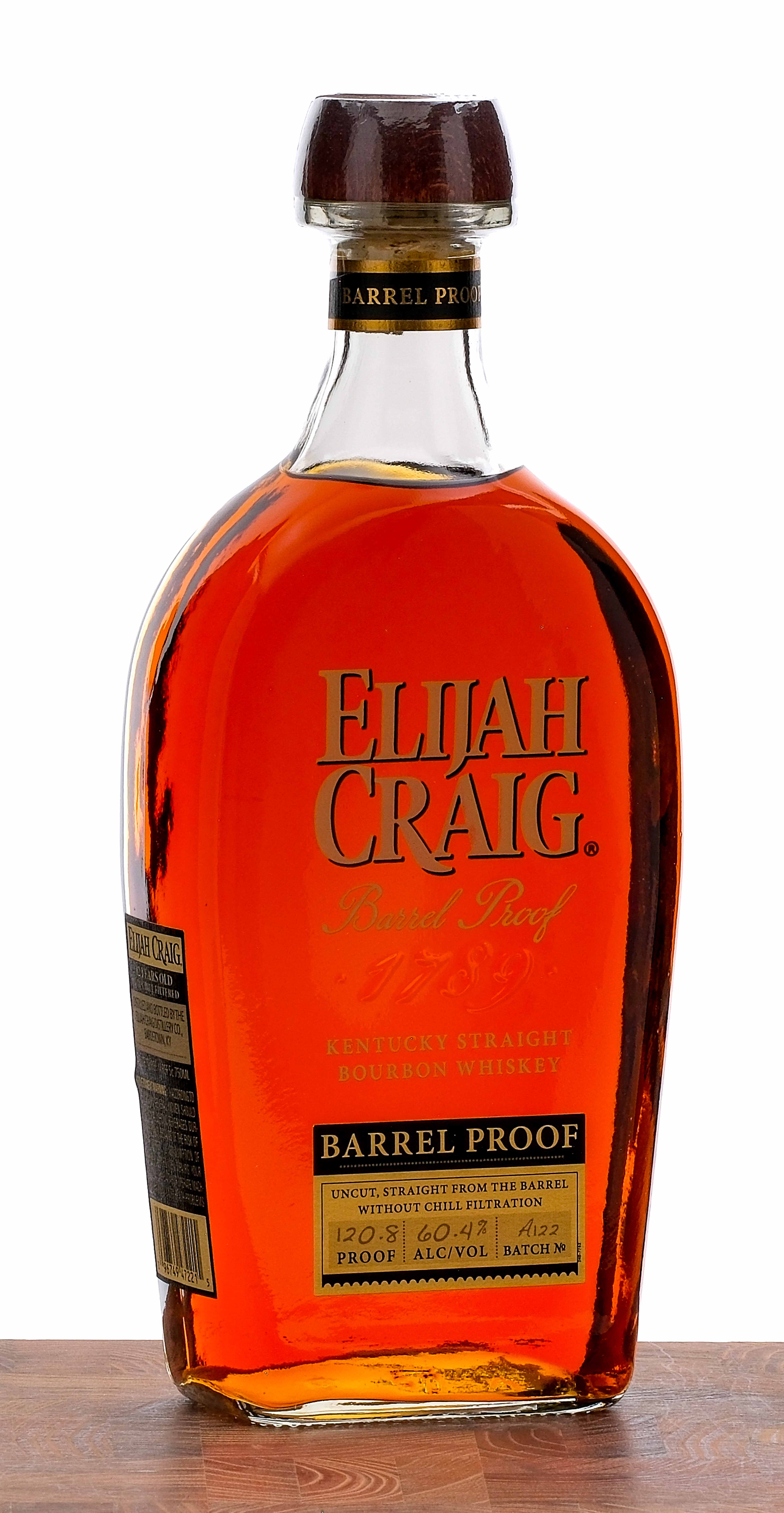 Elijah Craig 12 Year Barrel Proof KY Straight Bourbon Batch A122
