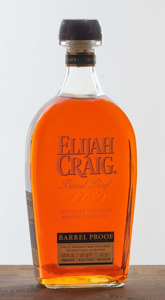 Elijah Craig Barrel Proof Bourbon Batch A121