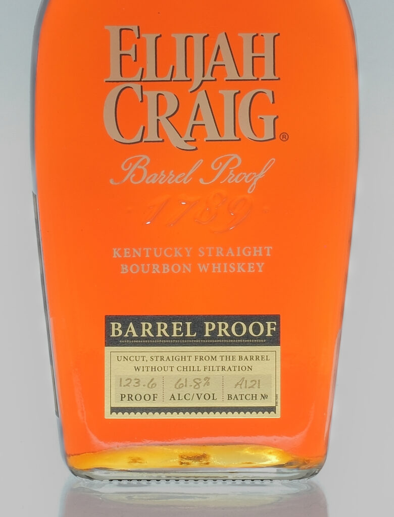 Elijah Craig Barrel Proof Bourbon Batch A121
