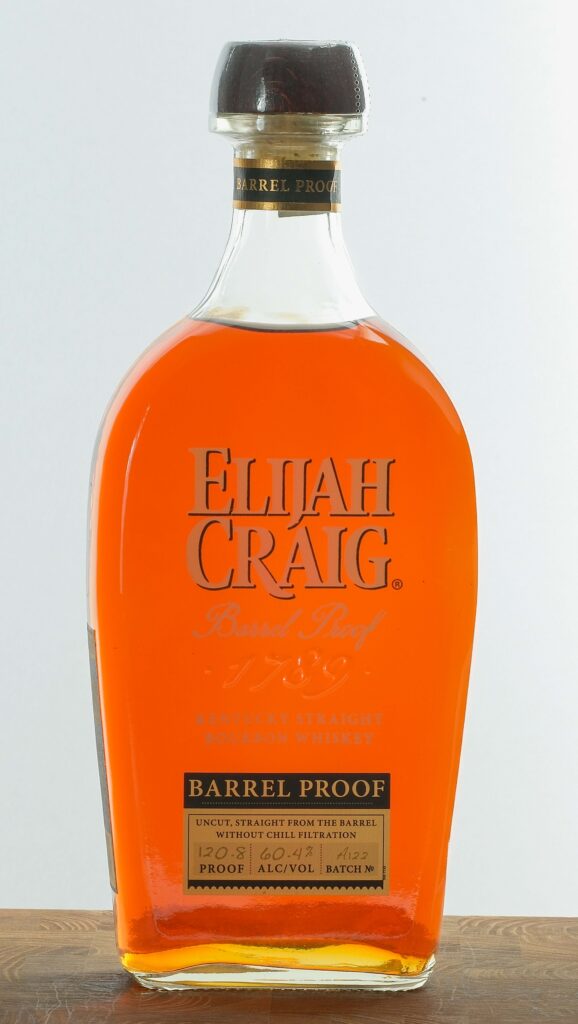 Elijah Craig Barrel Proof Bourbon Batch A122