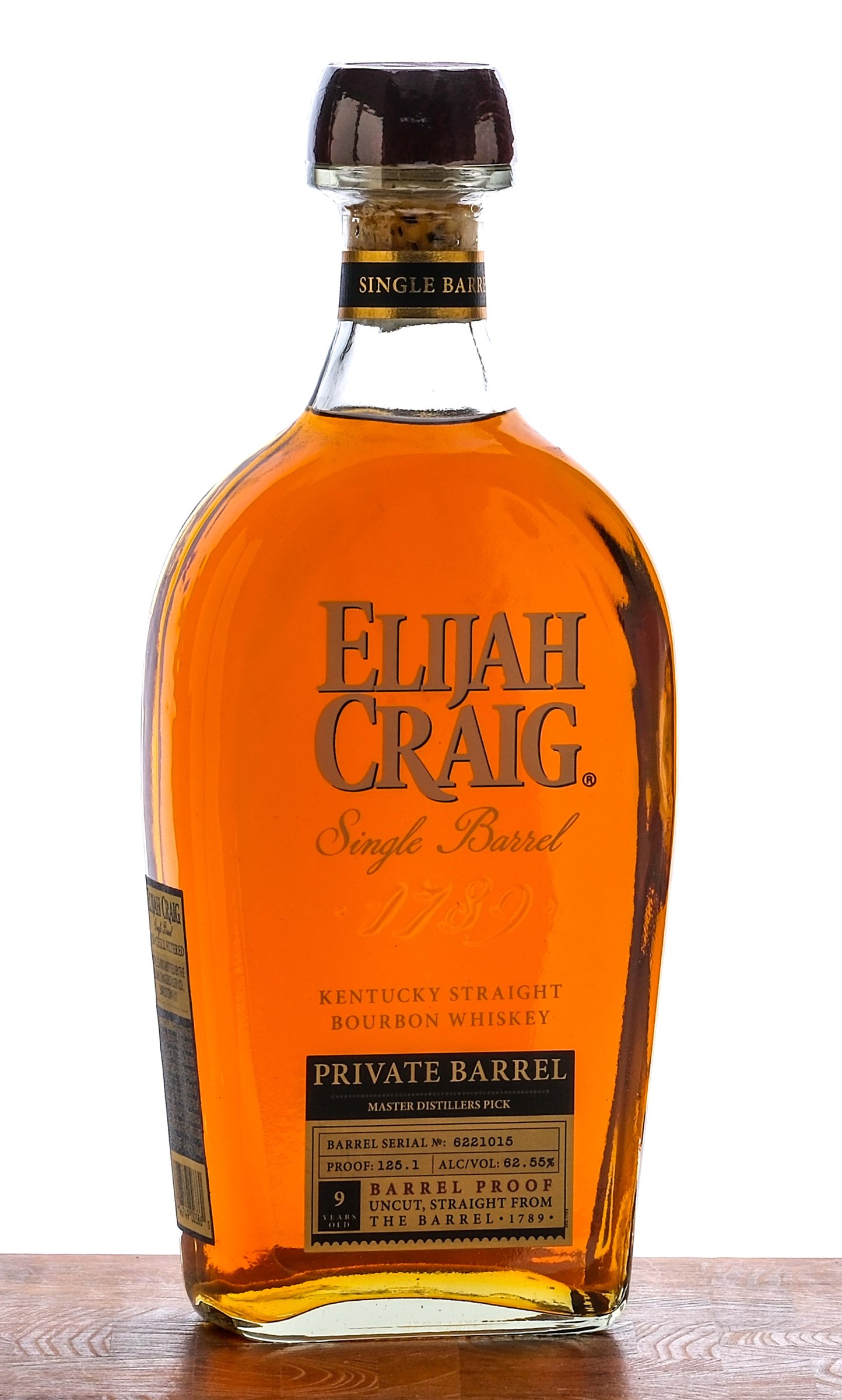 Elijah Craig Single Barrel 9 Year Bourbon