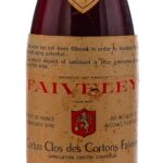 Faiveley Corton Clos des Myglandes Red Burgundy Wine 1959 (photo 2)