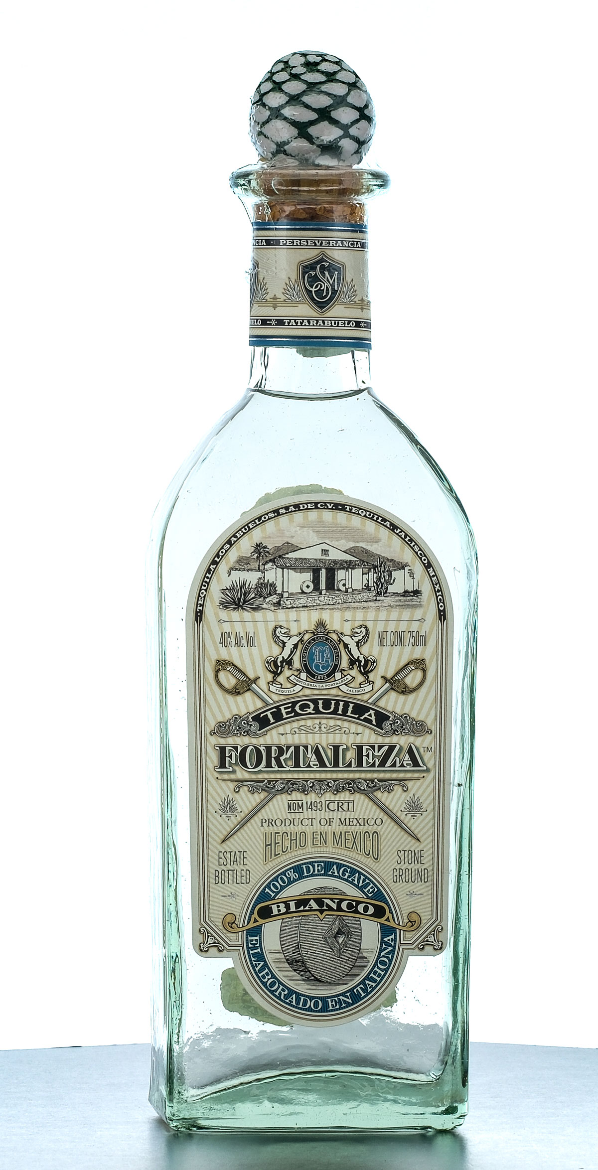 Fortaleza Tequila Blanco Lote 183-B