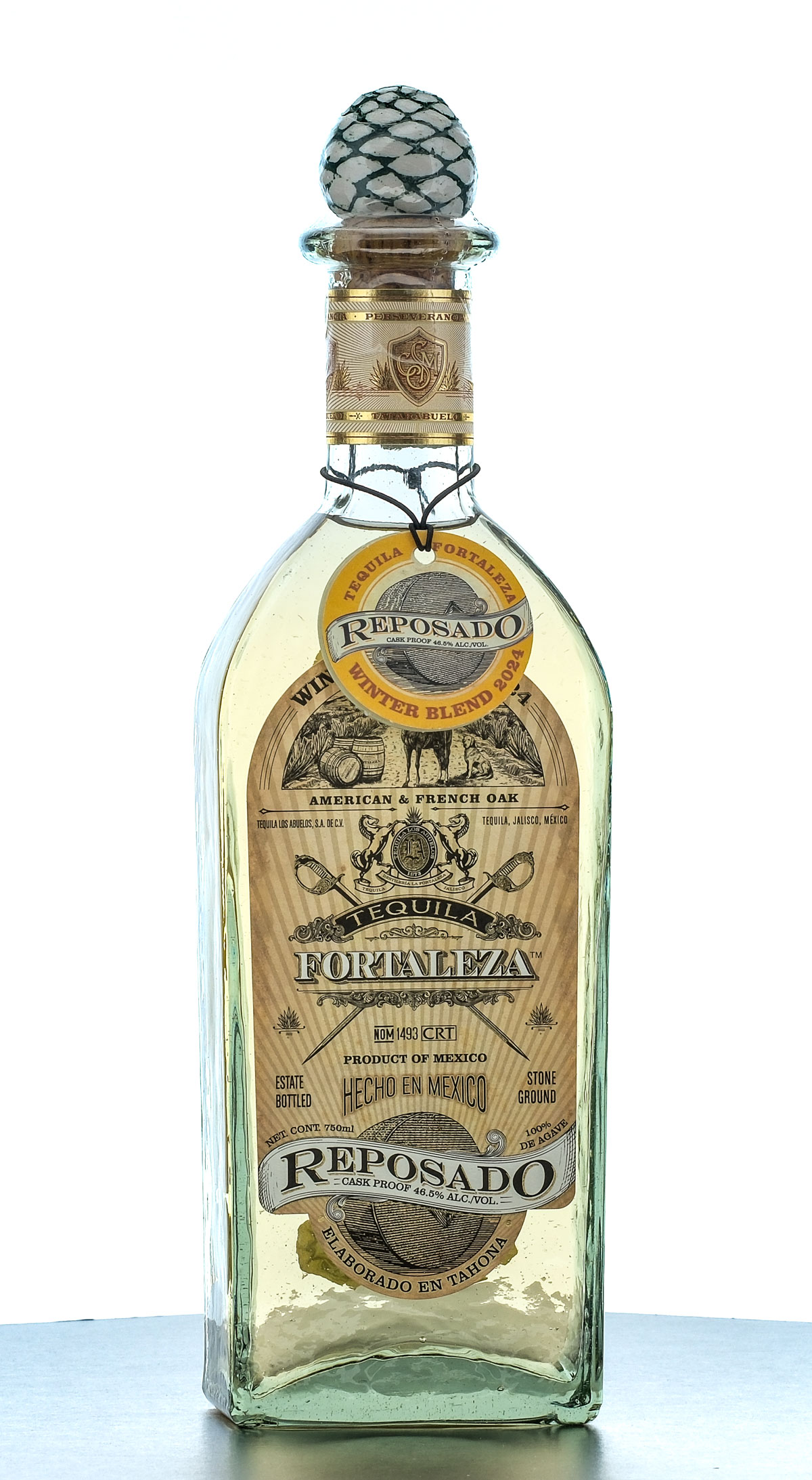 Fortaleza Winter Blend 2024 Tequila Reposado Lote LWB-R-06