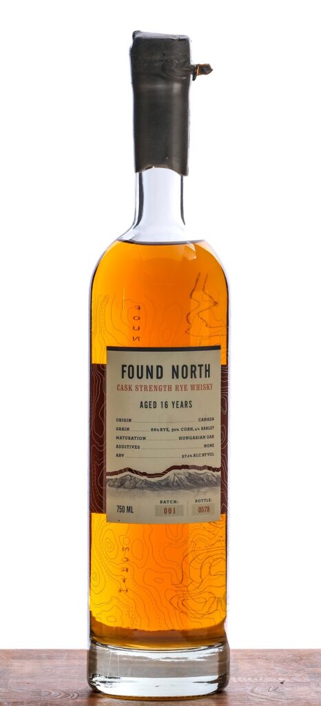 Found North 16 Year Cask Strength Rye Batch 001 2021