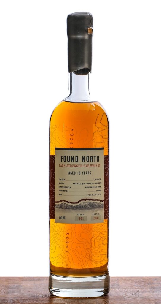 Found North 16 Year Cask Strength Rye Batch 001 2021