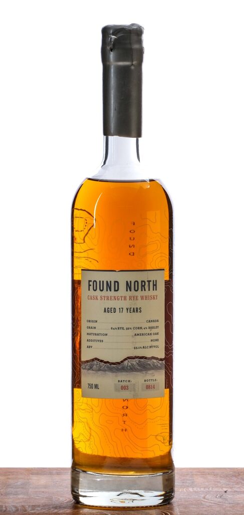 Found North 17 Year Cask Strength Rye Batch 003 2022