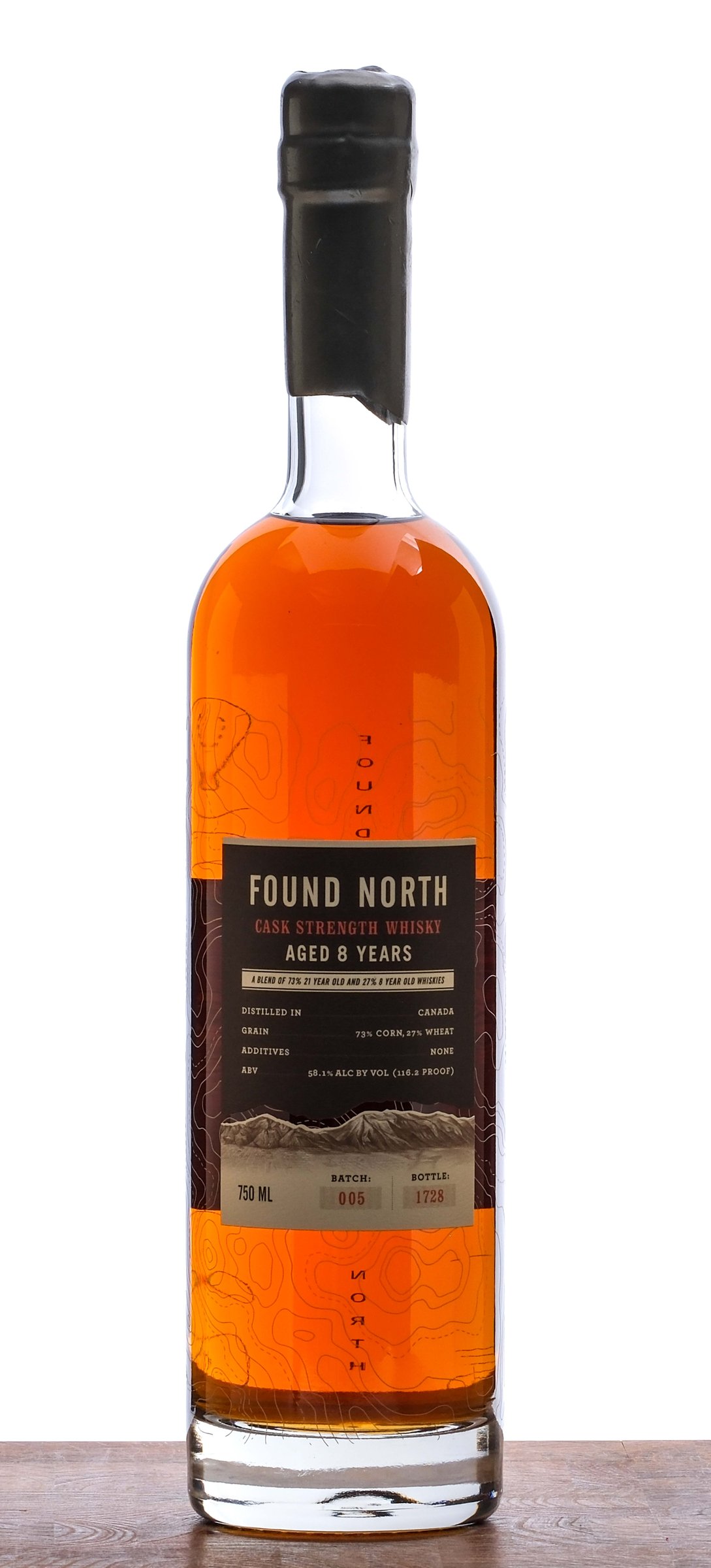 Found North Cask Strength 8 Year Whiskey