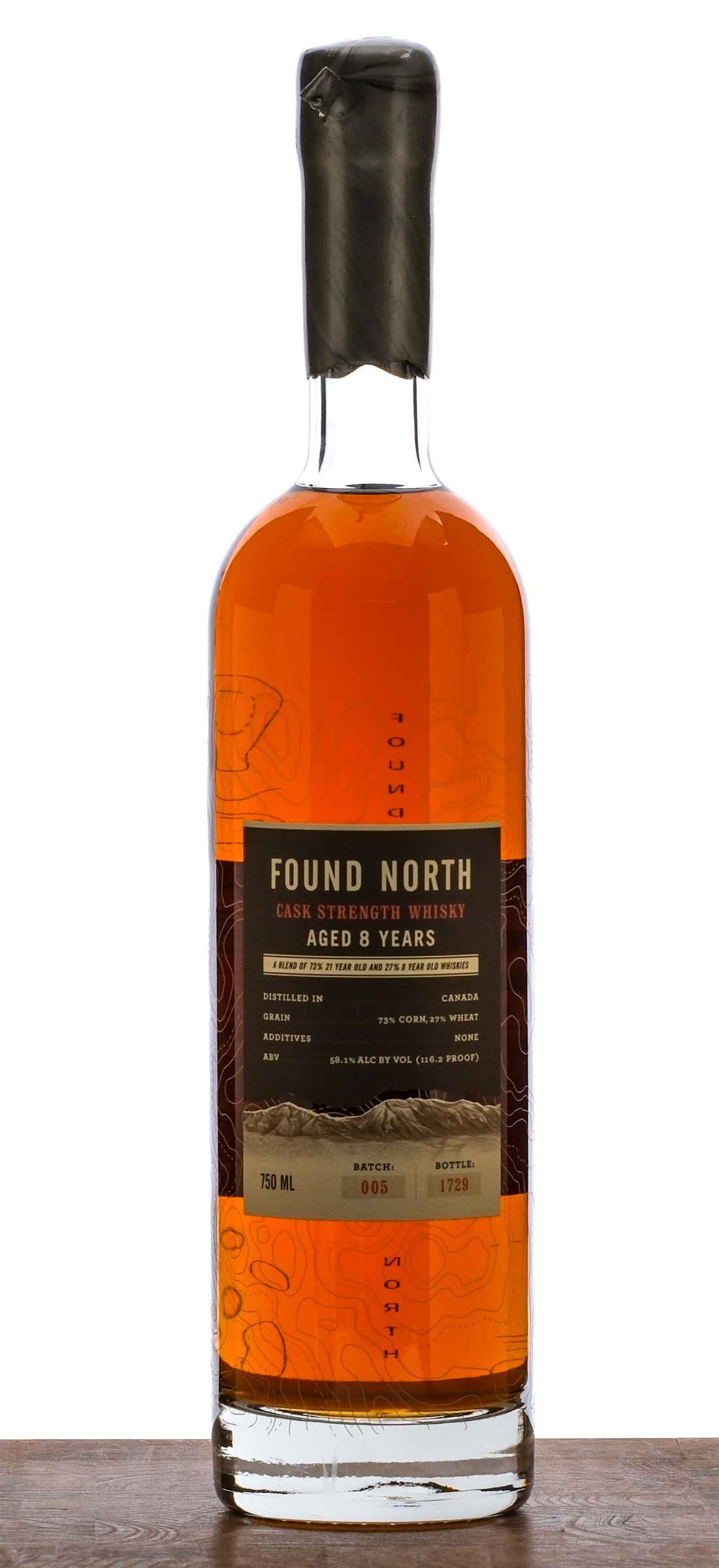 Found North Cask Strength Whiskey 8 Year