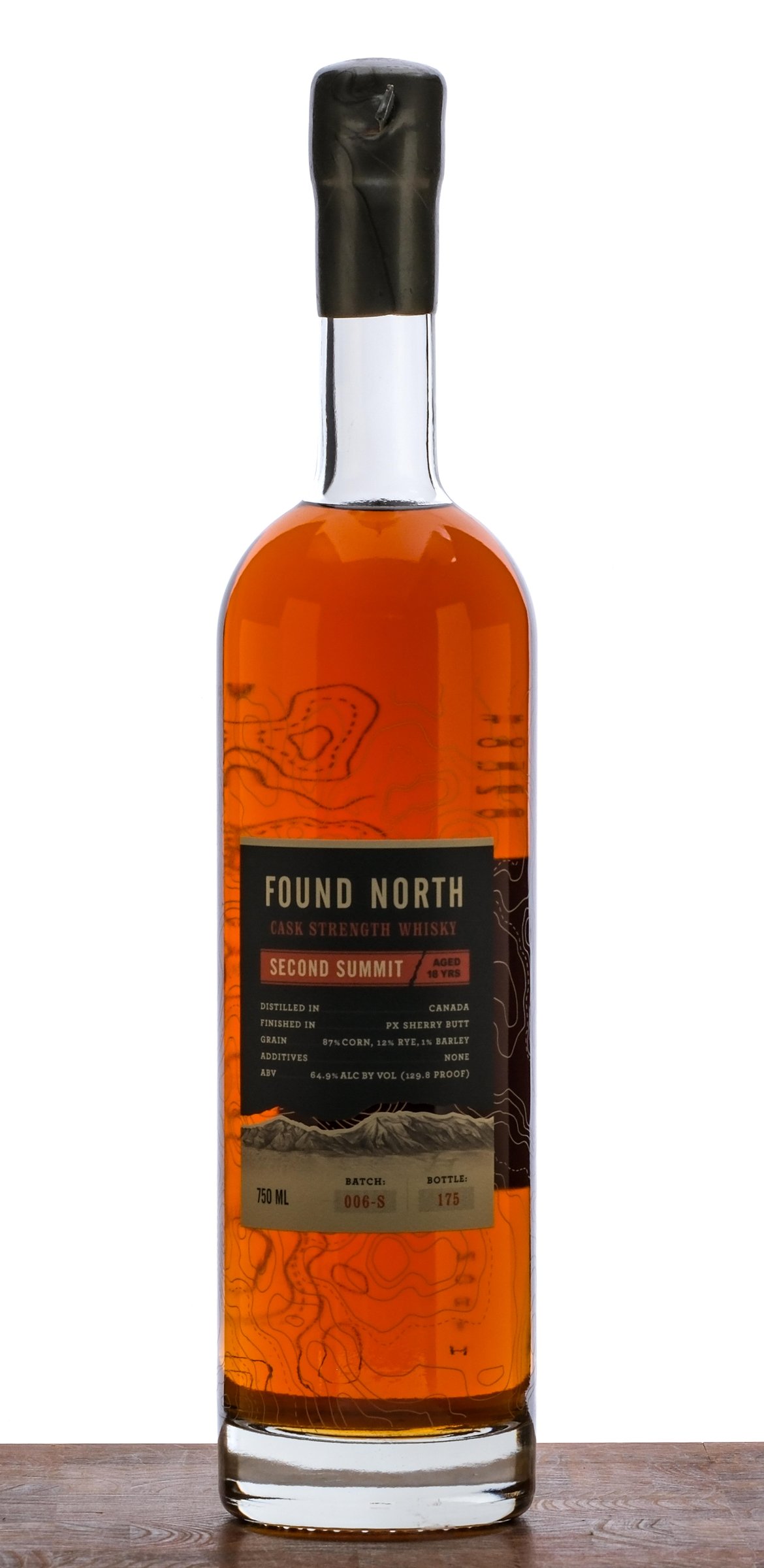 Found North Cask Strength Whiskey Second Summit 18 Year