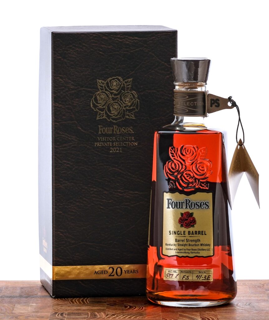 Four Roses 20 Year Old Visitor Center Edition Private Selection Barrel Strength Kentucky Straight Bourbon Whiskey OBSV