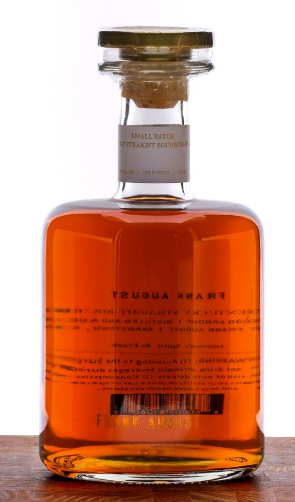 Frank August Small Batch Straight Bourbon 2023