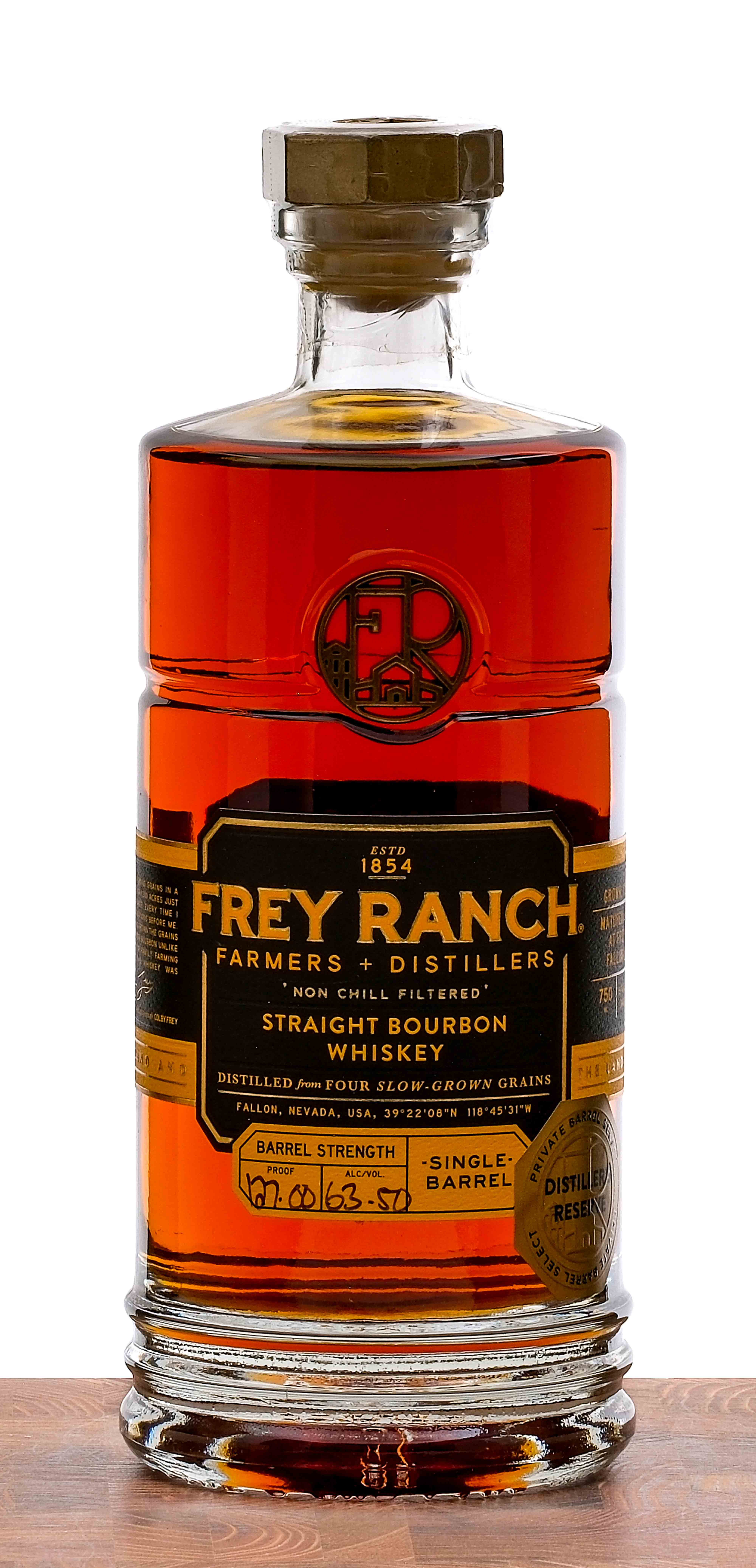 Frey Ranch Straight Bourbon Whiskey Private Single Barrel Select