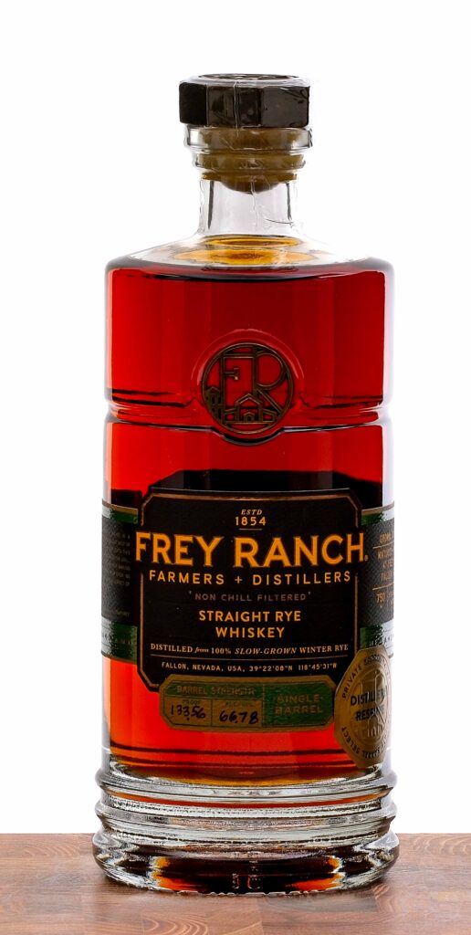 Frey Ranch Straight Rye Whiskey Private Barrel Select