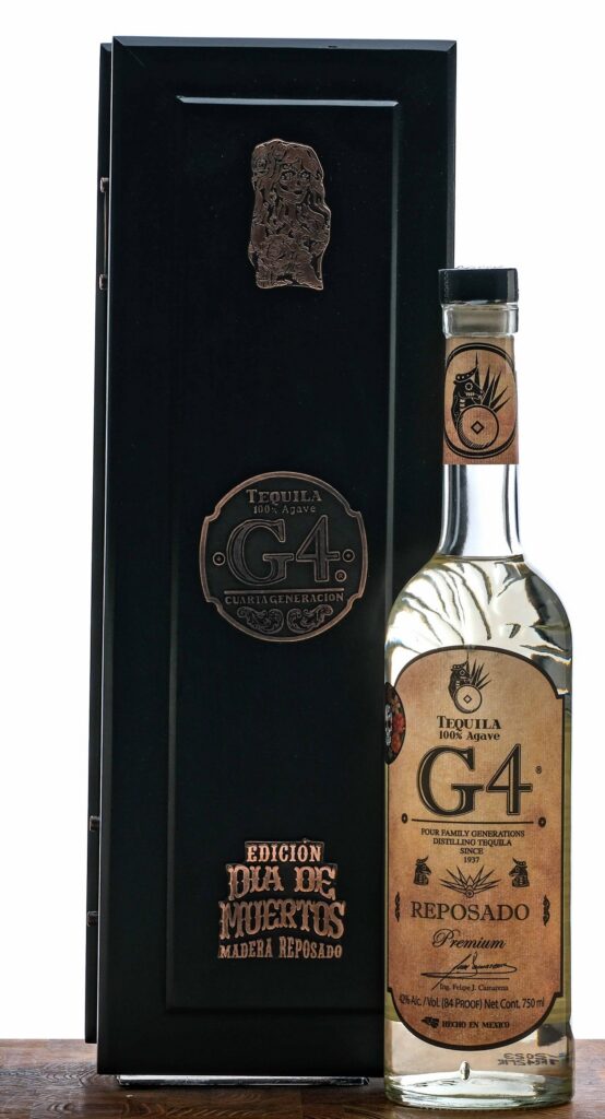 G4 Dia de Muertos Edicion Madera Reposado Premium Tequila 2023