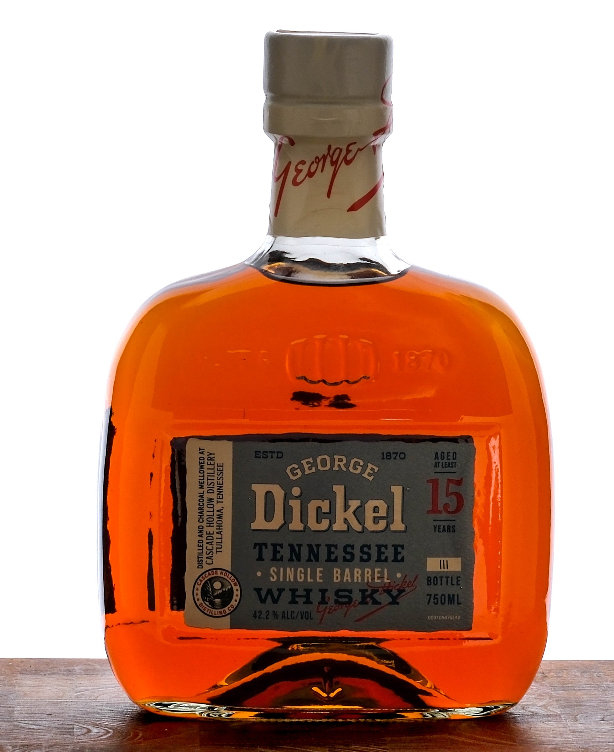 George Dickel 15 Year Single Barrel Whiskey 2011