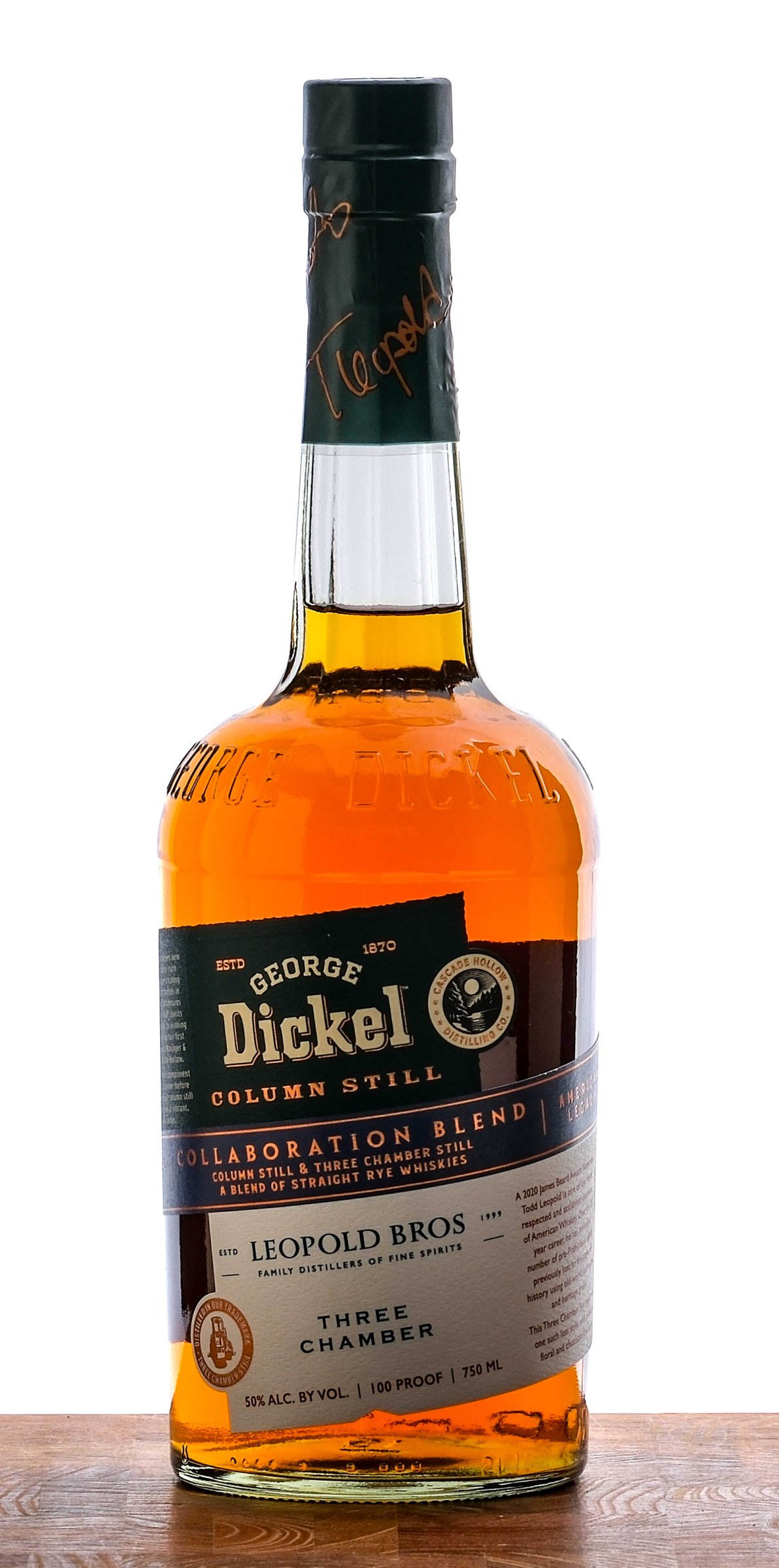 George Dickel Column Still Collaboration Blend Of Rye Whiskeys 2013