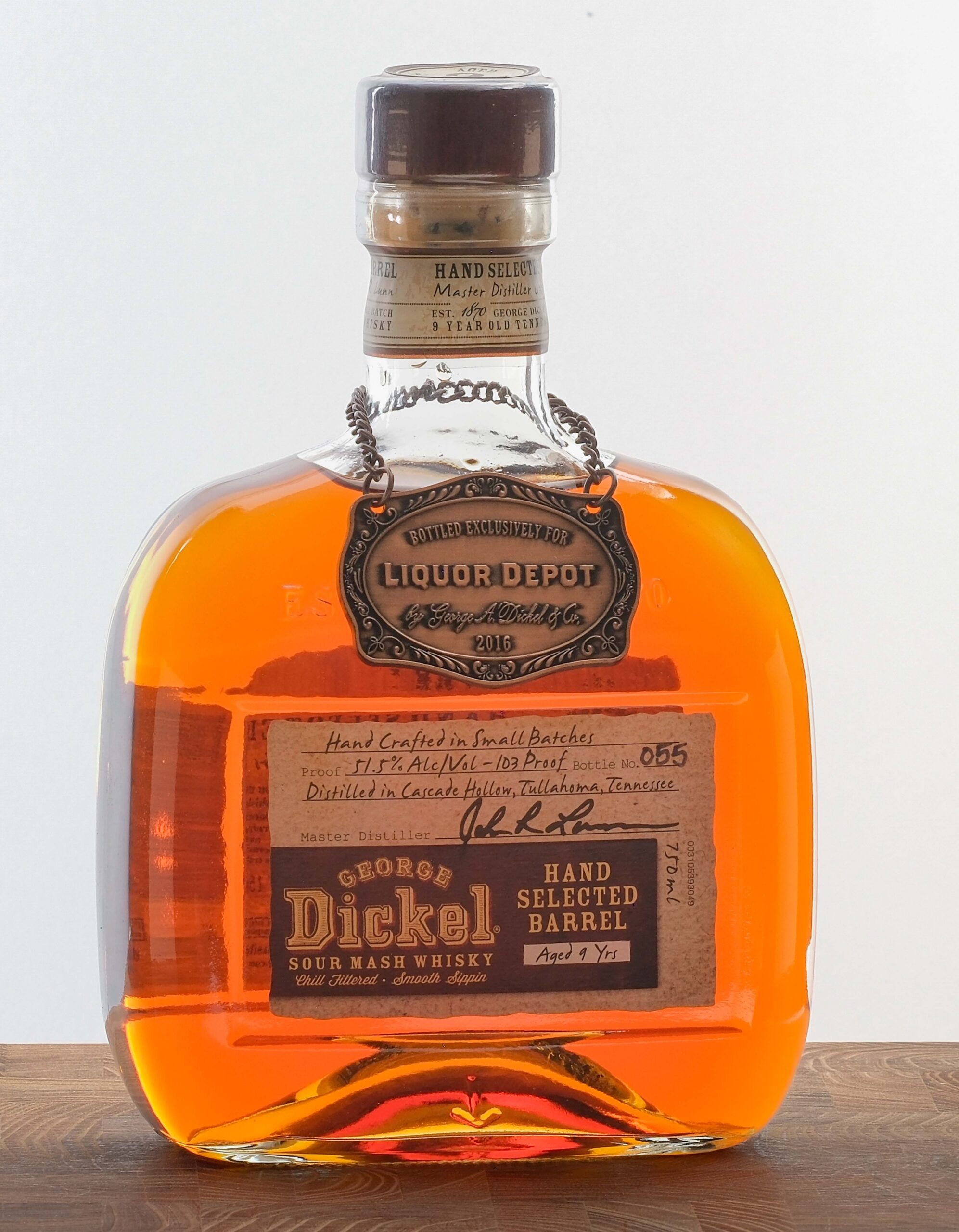 George Dickel Store Pick 9 Year Sour Mash Whiskey