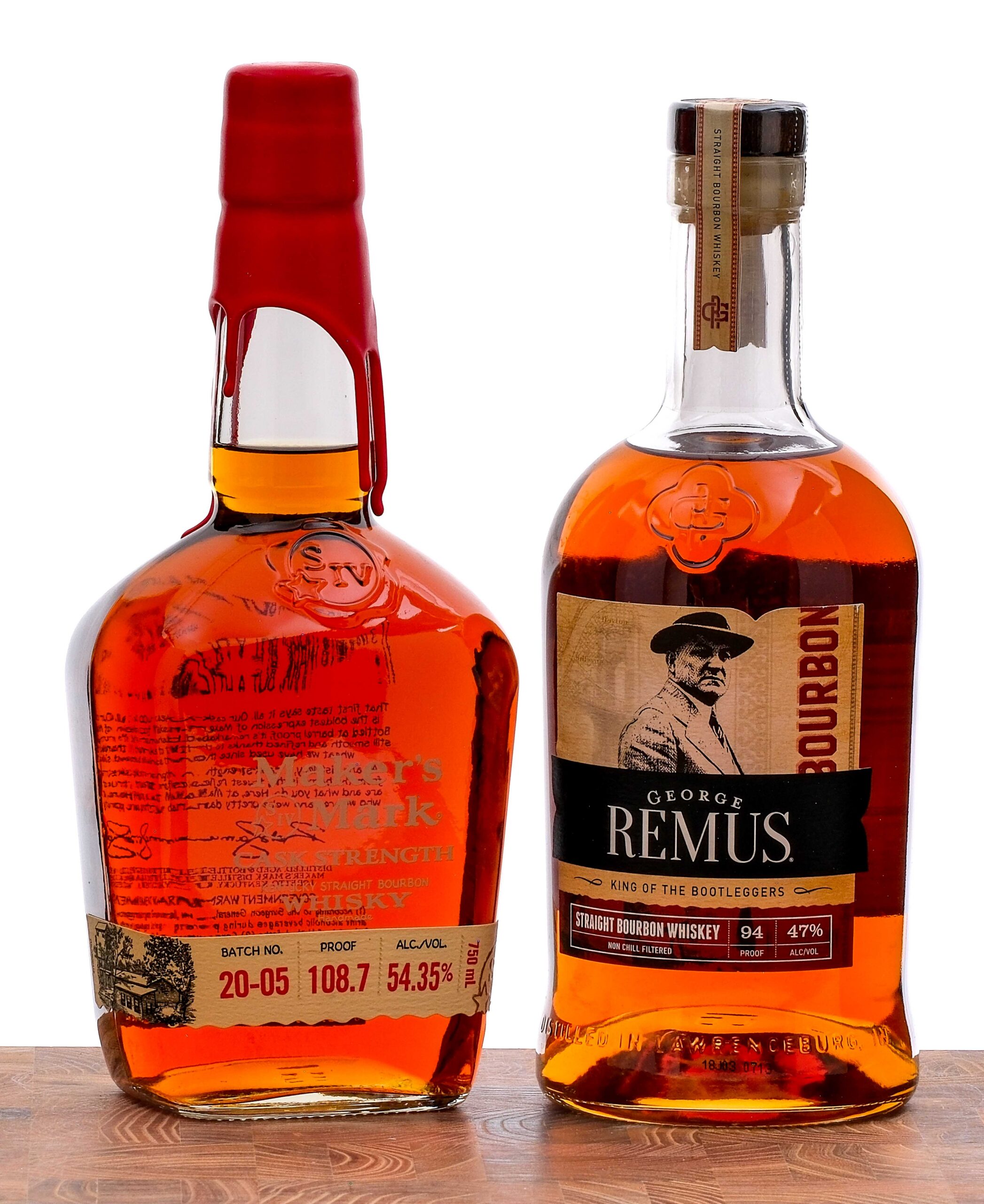 George Remus/Maker's Mark Straight Bourbon Group (2 Bottles)