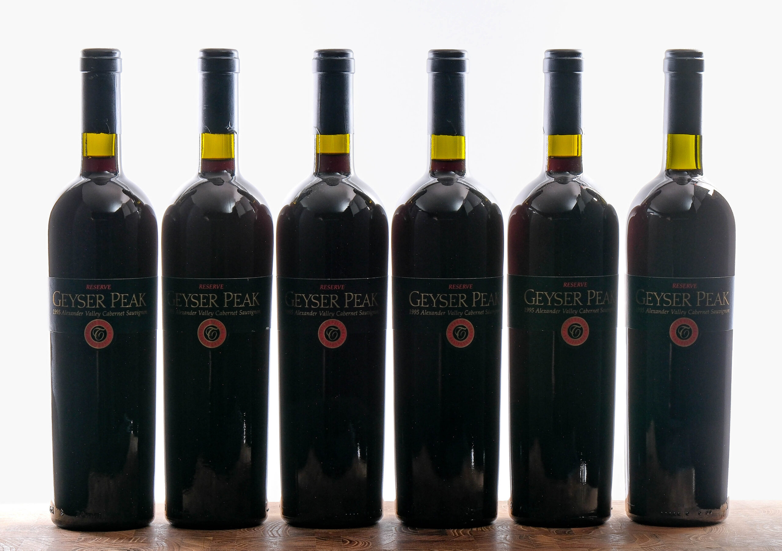 Geyser Peak Reserve Cabernet Sauvignon 1995 Group (6)
