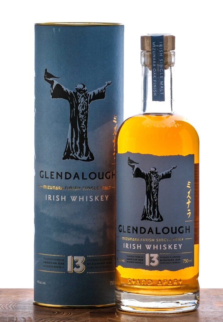 Glendalough 13 Year Mizunara Finish Single Malt Irish Whiskey