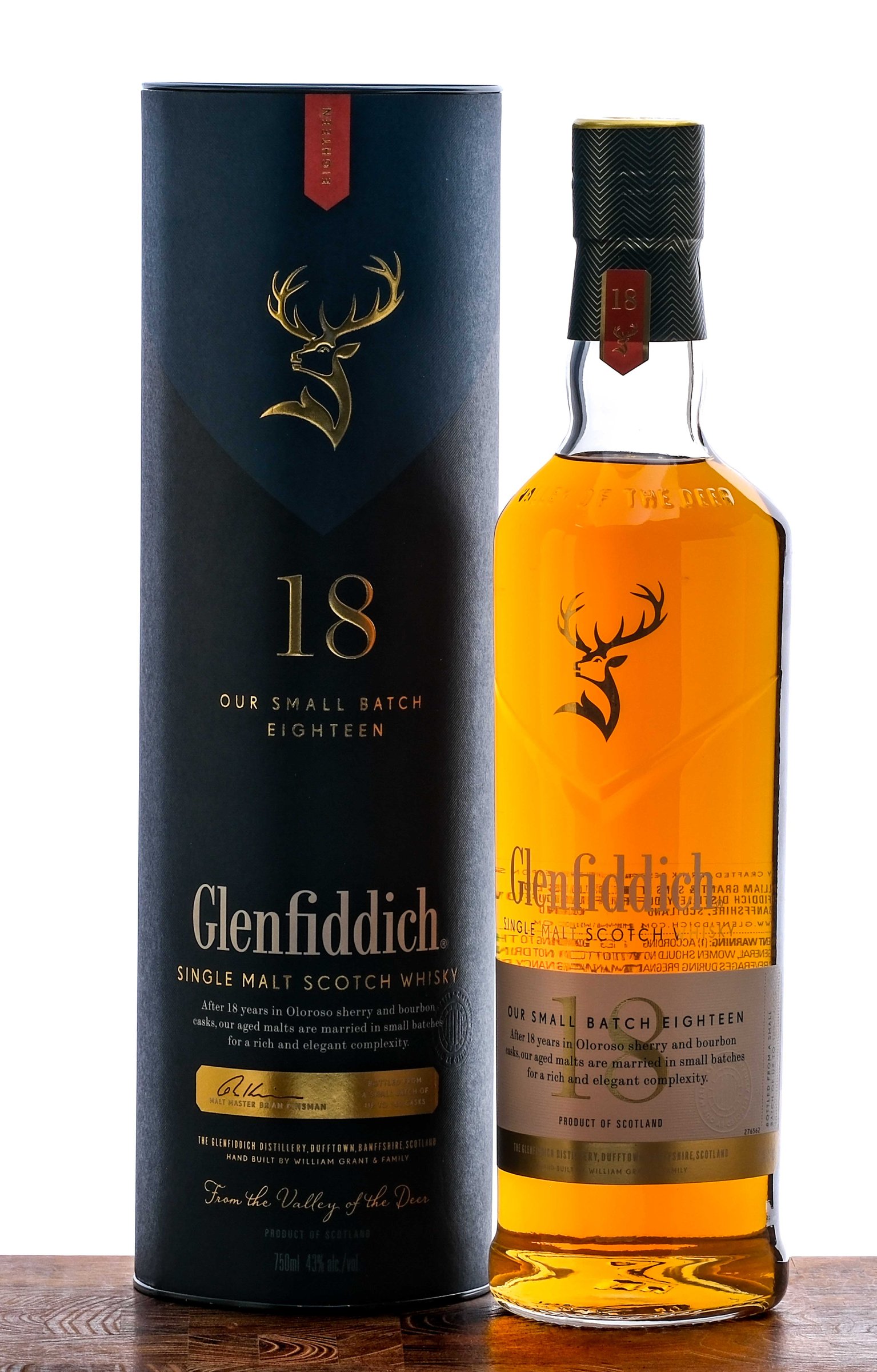 Glenfiddich 18 Year Single Malt Scotch