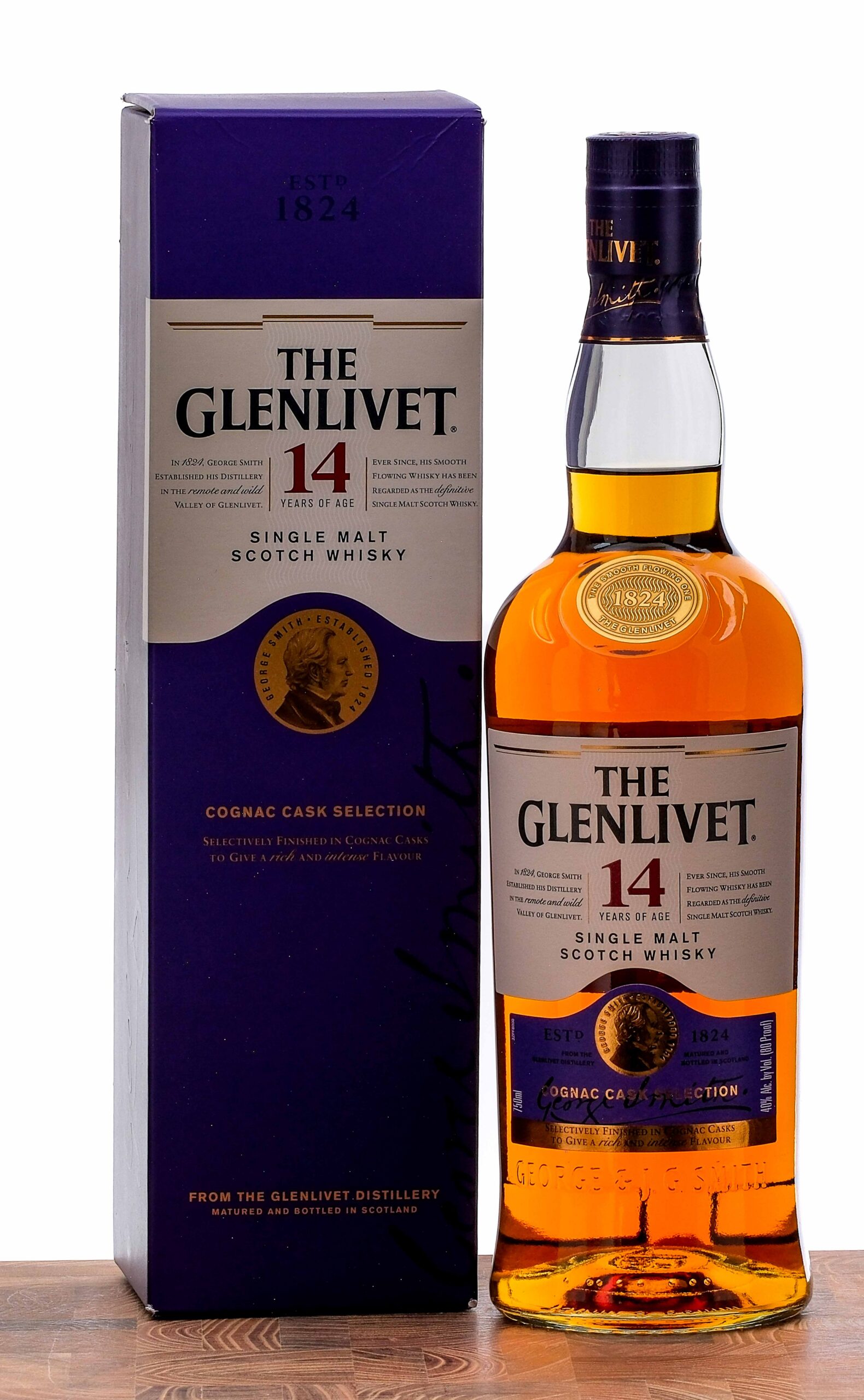 Glenlivet 14 Year Cognac Cask Selection Single Malt Scotch 2020